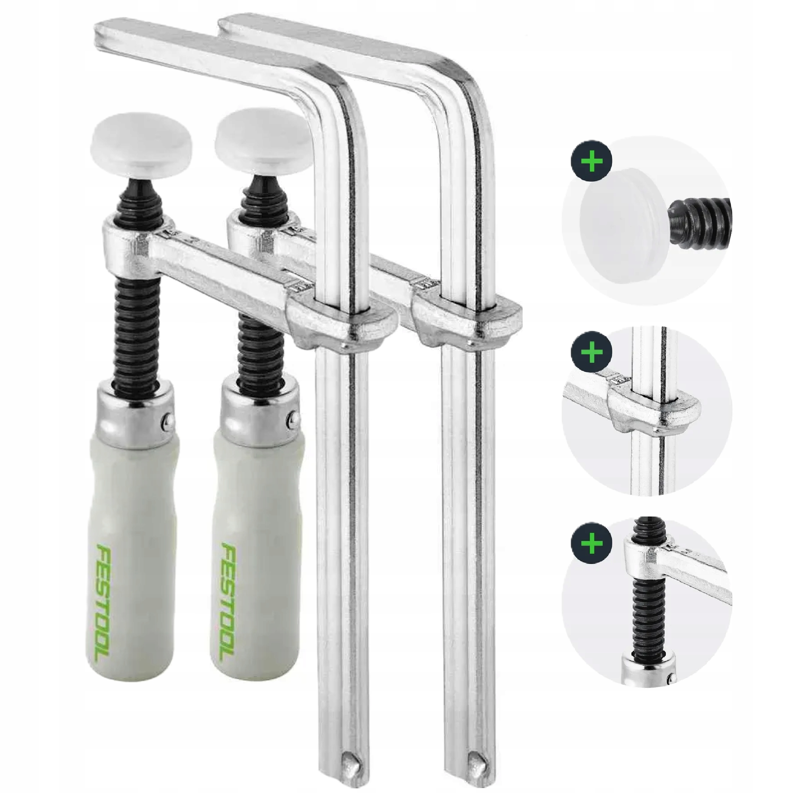 Ścisk śrubowy Festool Fsz 120 zacisk stolarski 489570 120mm Zestaw 2 Sztuk