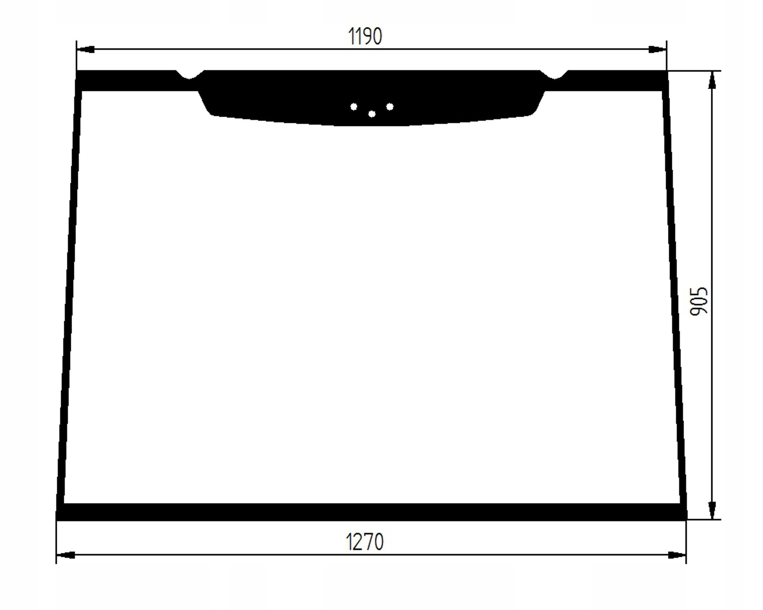 sklo nabíječka Cat zadní vyhřívaná 266-7068