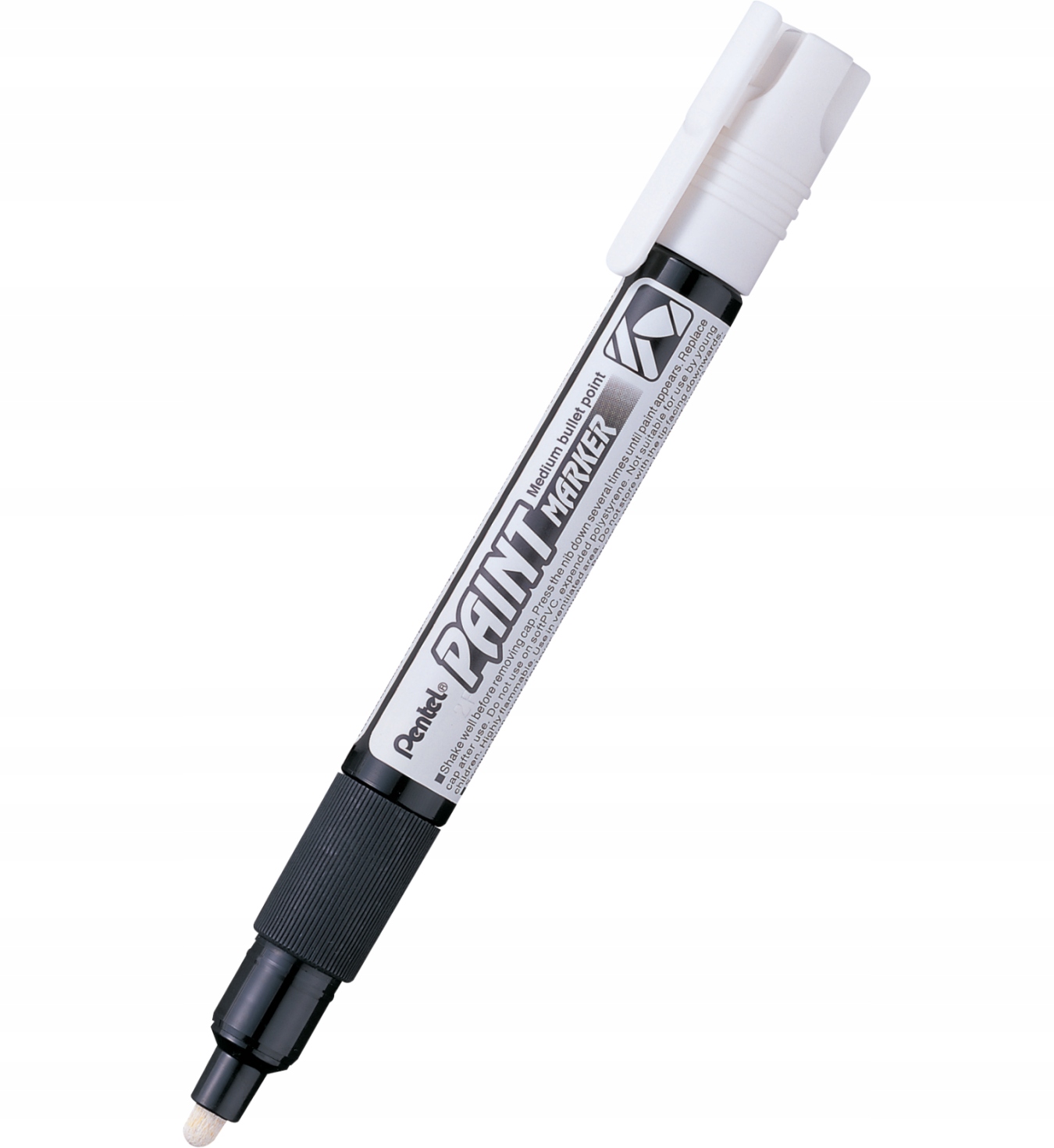 

Marker olejowy do opon Pentel MM20 W biały