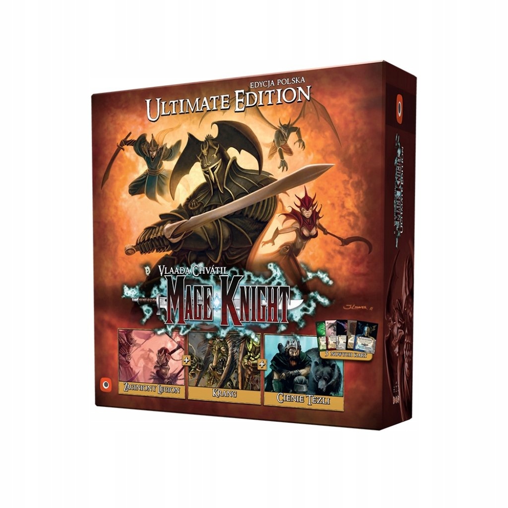 Gra Planszowa Mage Knight Ultimate Edition podstawa Portal