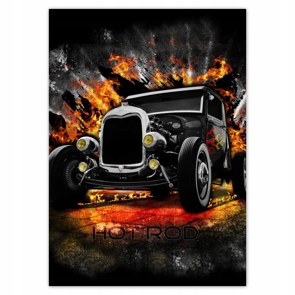 

Naklejki 50x70 Oryginalny Hot Rod