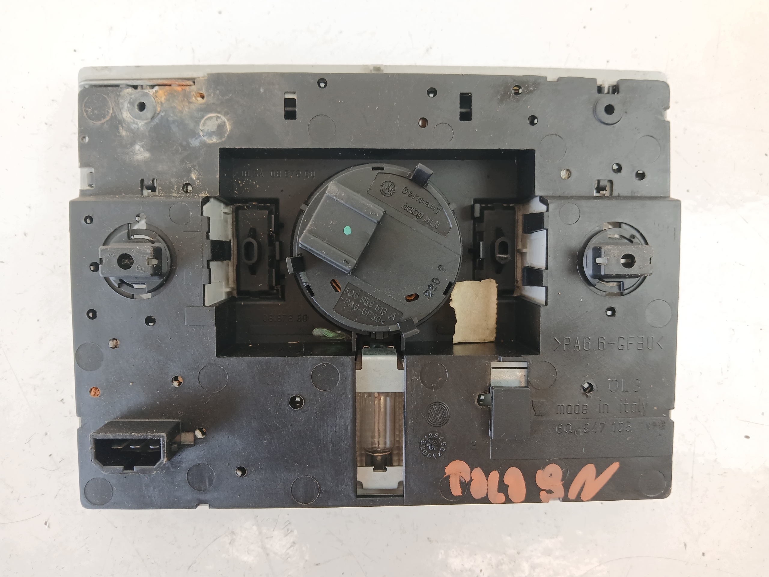 VW POLO 9N PANEL Schiebedach Licht WNETRZ
