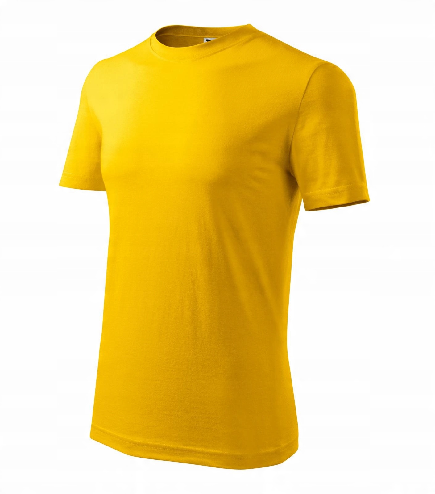 

Męska koszulka T-shirt bawełna żółty 3XL