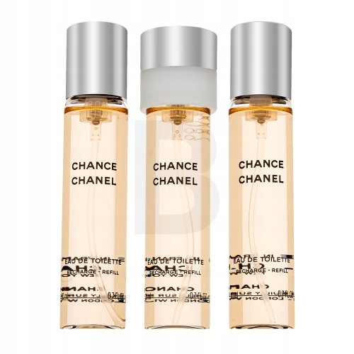 Chanel Chance Refill toaletní voda pro ženy 3 x 20 ml