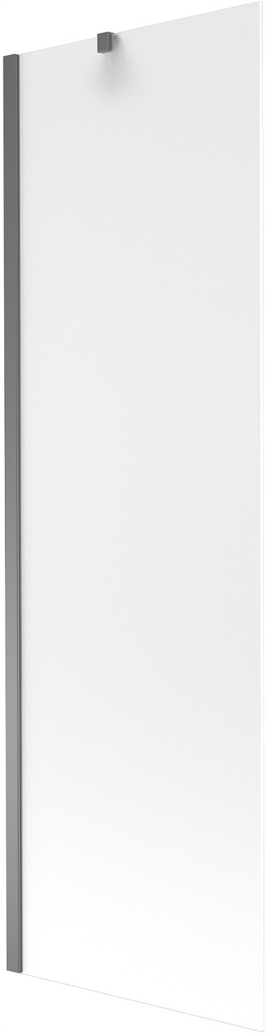 Mexen Next vanová zástěna 1-křídlová 60 x 150 cm, matné sklo, gun metal 8