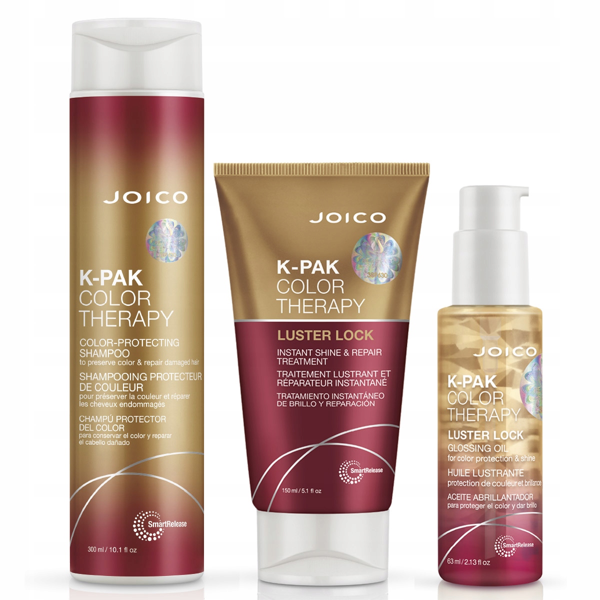 Joico K-pak Color Therapy sada pro barvené vlasy šampon maska olej