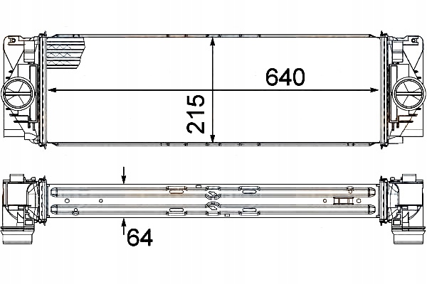 HELLA INTERCOOLER DB SPRINTER 06- Producent części Hella