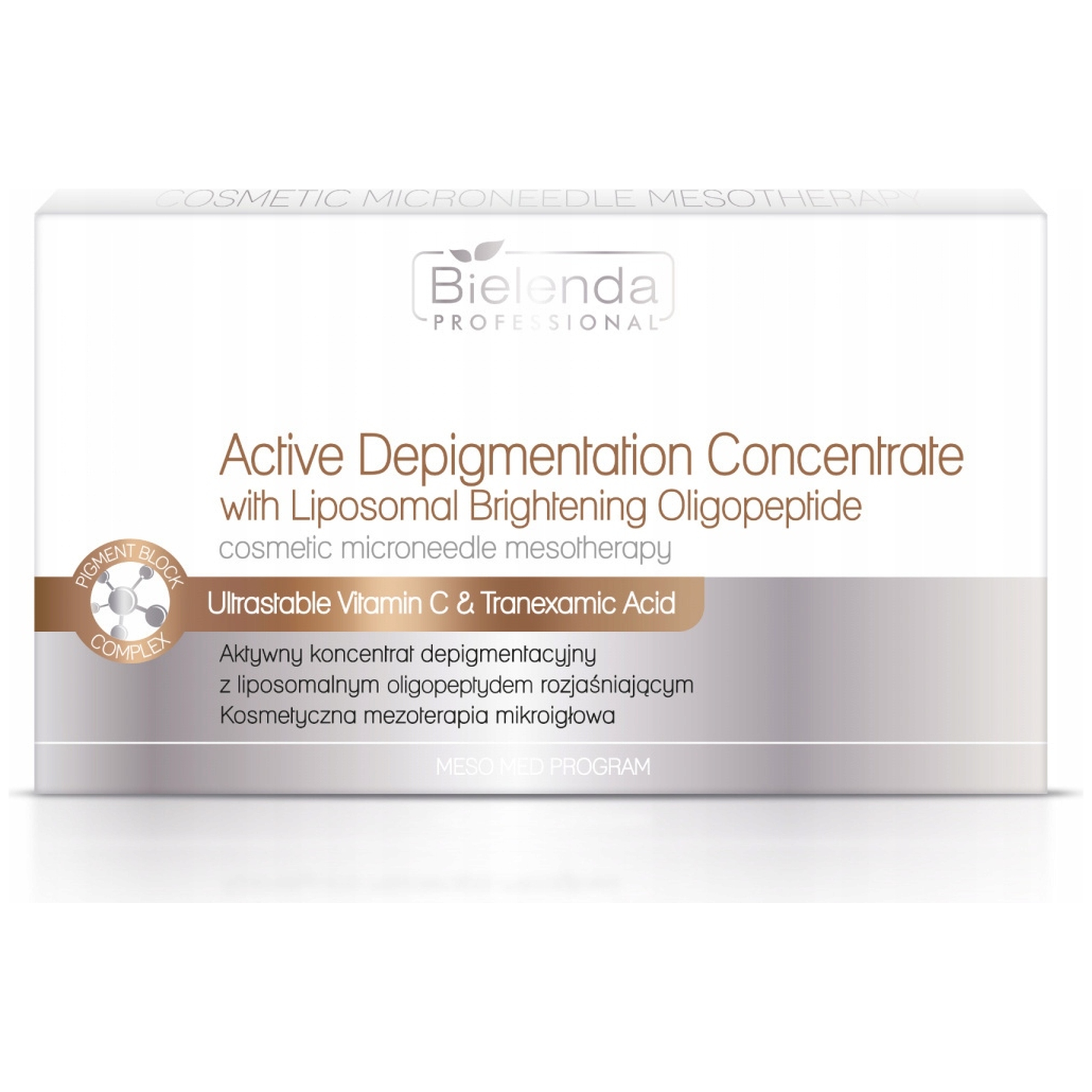 Koncentrat Depigmentacyjny Olejowy Bielenda Professional 10x3 ml Do Twarzy