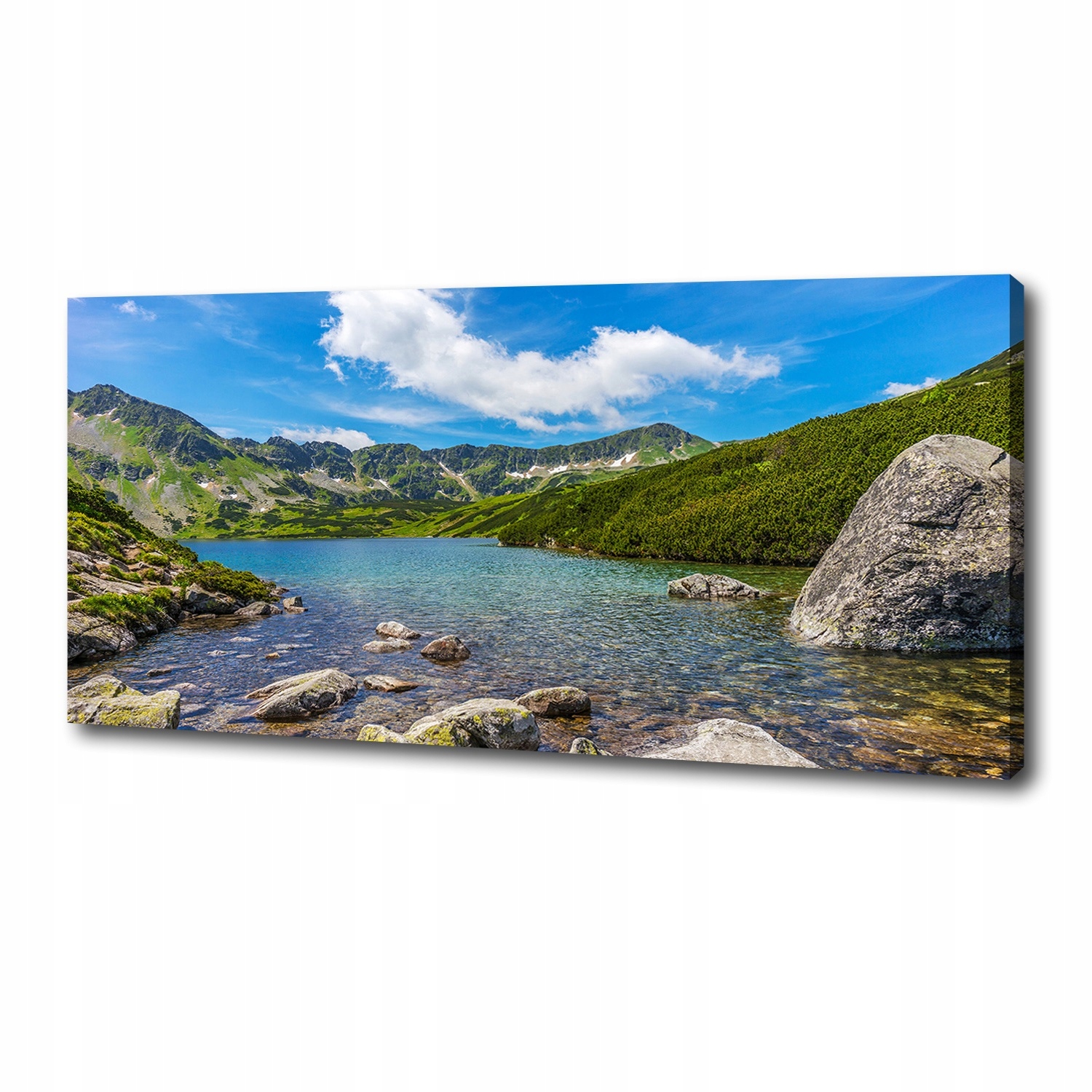 

Foto obraz duży na płótnie Dolina Tatry 125x50 cm