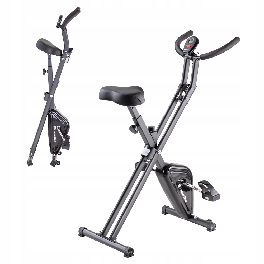 Składany rower treningowy domowy pionowy inSPORTline Xbike Light