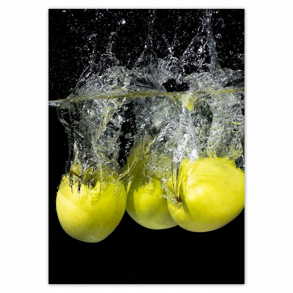 

Naklejki 50x70 Zielone jabłuszka