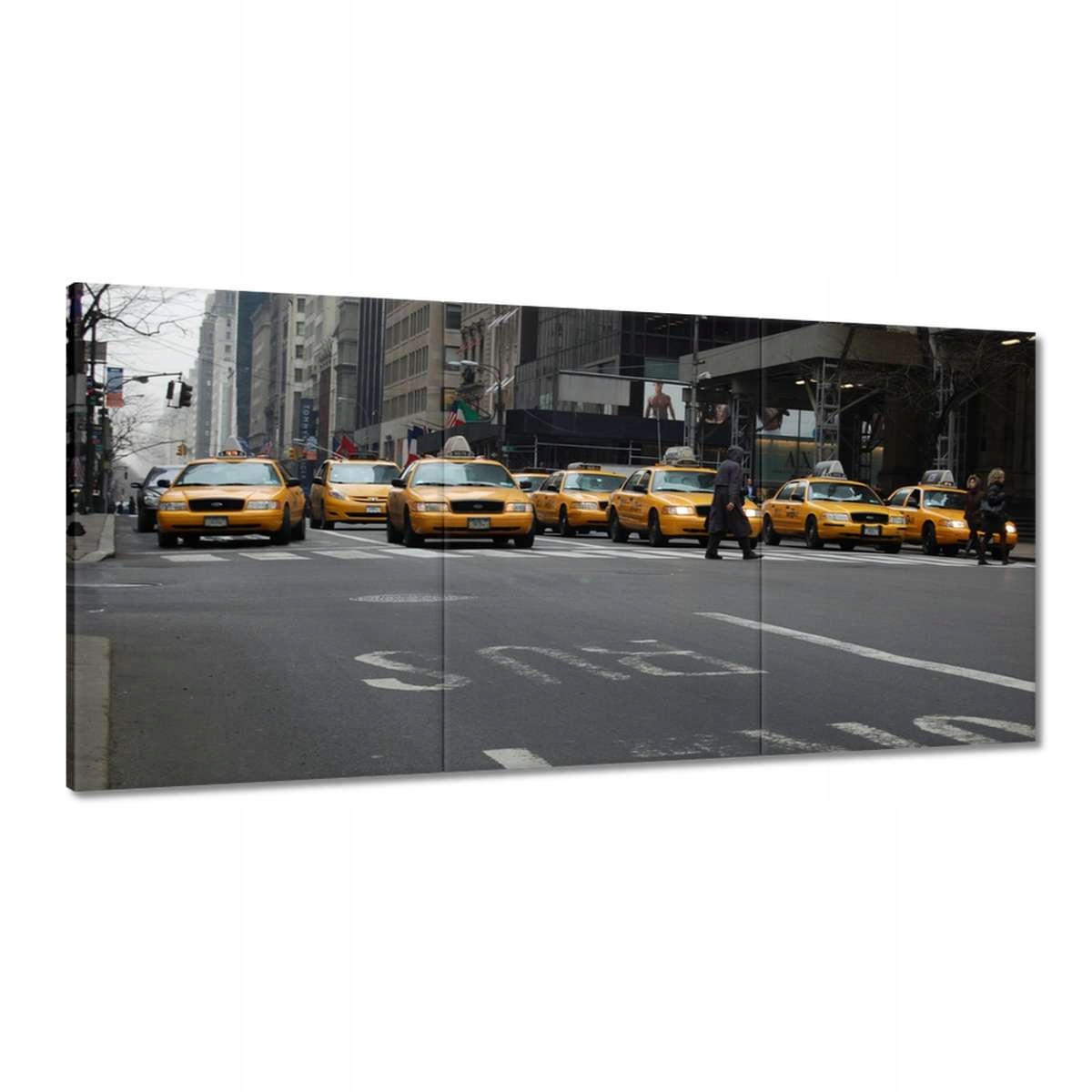 Obrazy 180x90 New York žlté taxíky