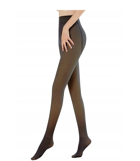 RAJSTOPY OCIEPLANE POLAR GRUBE r.S CZARNE PRZECHODZĄCE W NATURALNY