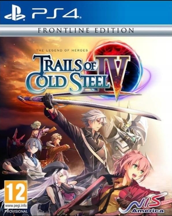 THE LEGEND OF HEROES TRAILS OF COLD STEEL IV FRONTLINE EDITION / PS4 / PS5