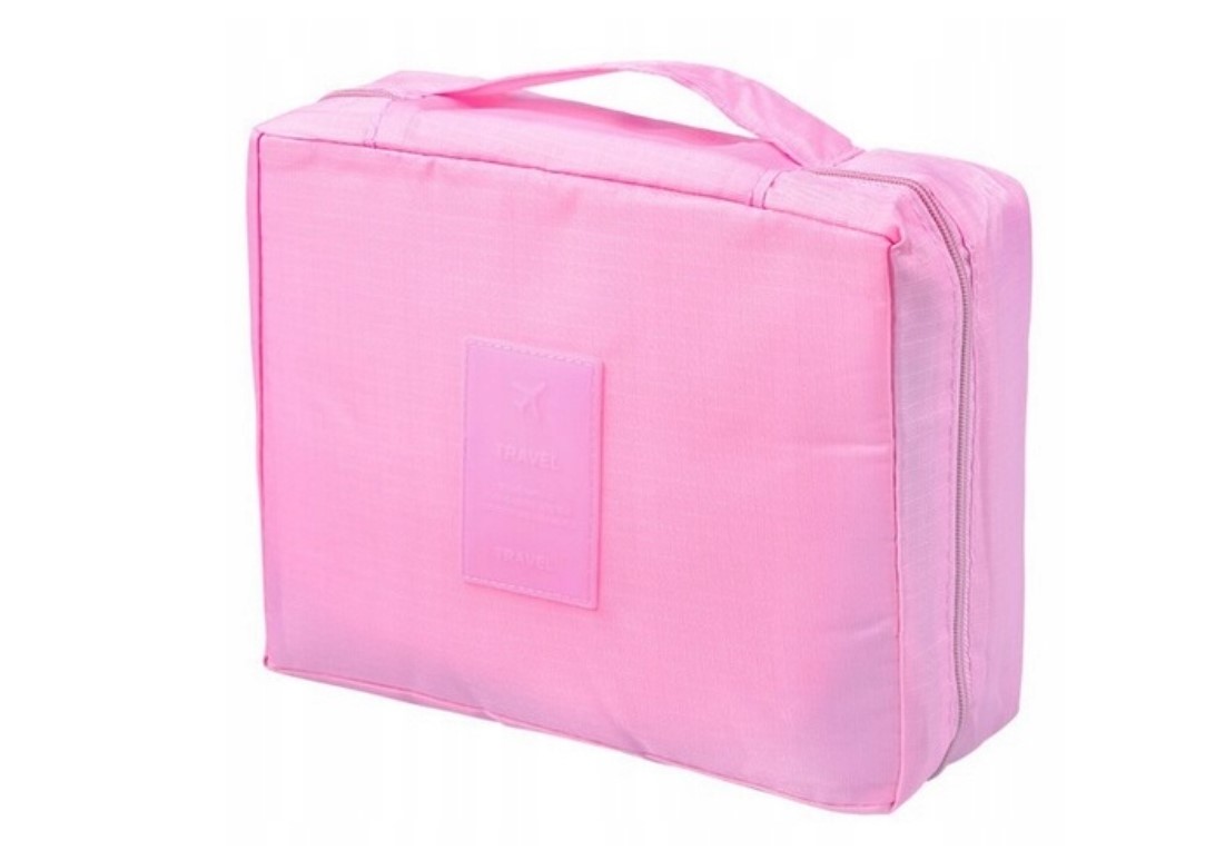 KOSMETYCZKA DAMSKA ORGANIZER PODRÓŻNY POJEMNA