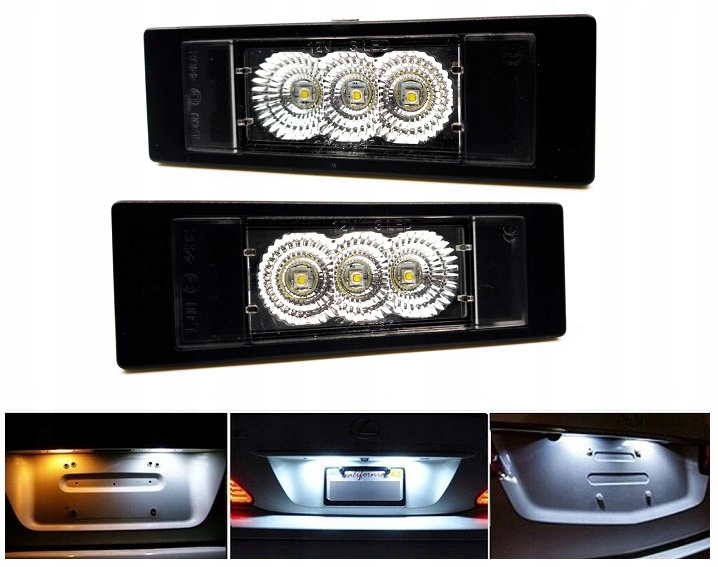 Lampki Tablicy Rejestracyjnej Alfa Romeo 147 Additional Information bulbs included