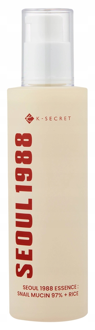 K-secret Seoul 1988 Zklidňující esence hlemýždího slizu a rýže 100 ml