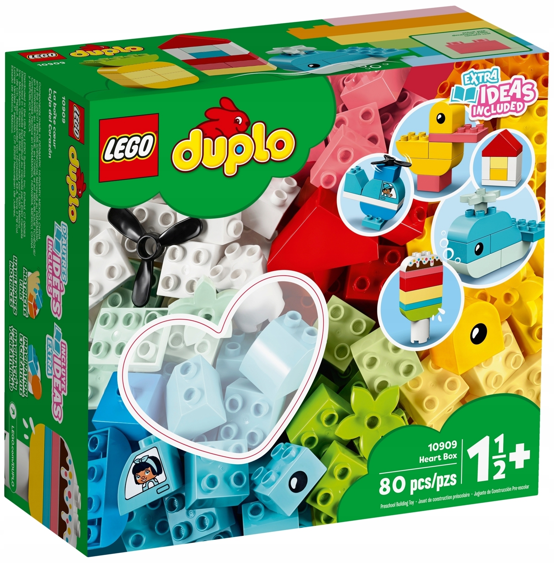LEGO DUPLO 10909 ZESTAW KLOCKÓW SERDUSZKO SERCE Marka LEGO