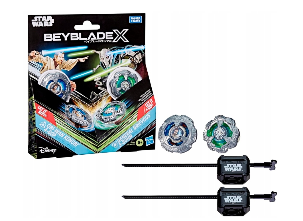 Beyblade X Zestaw Obi-Wan Kenobi 4-60P vs General Grievous 3-80HN G1694