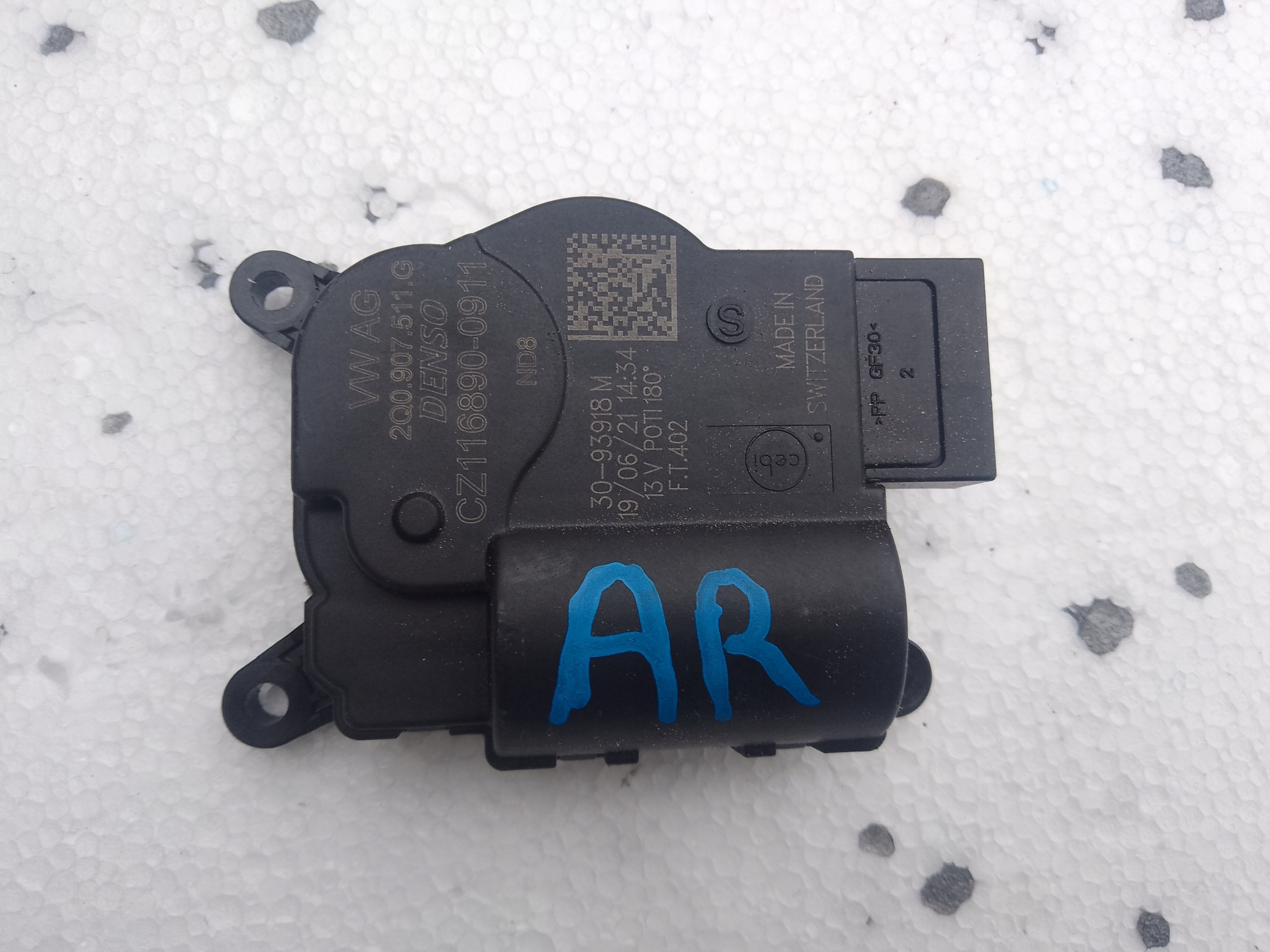 MICRO MOTEUR KROKOWY KLAP BLOC DE CHAUFFAGE COMPLET VW 2Q0907511G