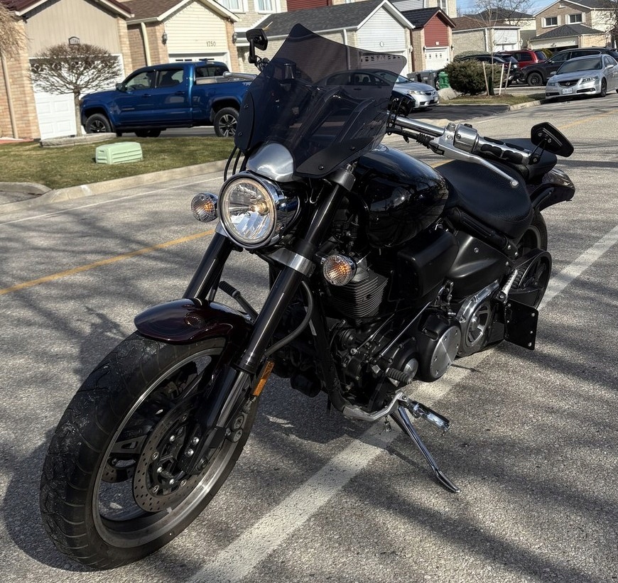 Yamaha XV 1700 Road Star Warrior Model III (2002-2010) Chopper Sklo