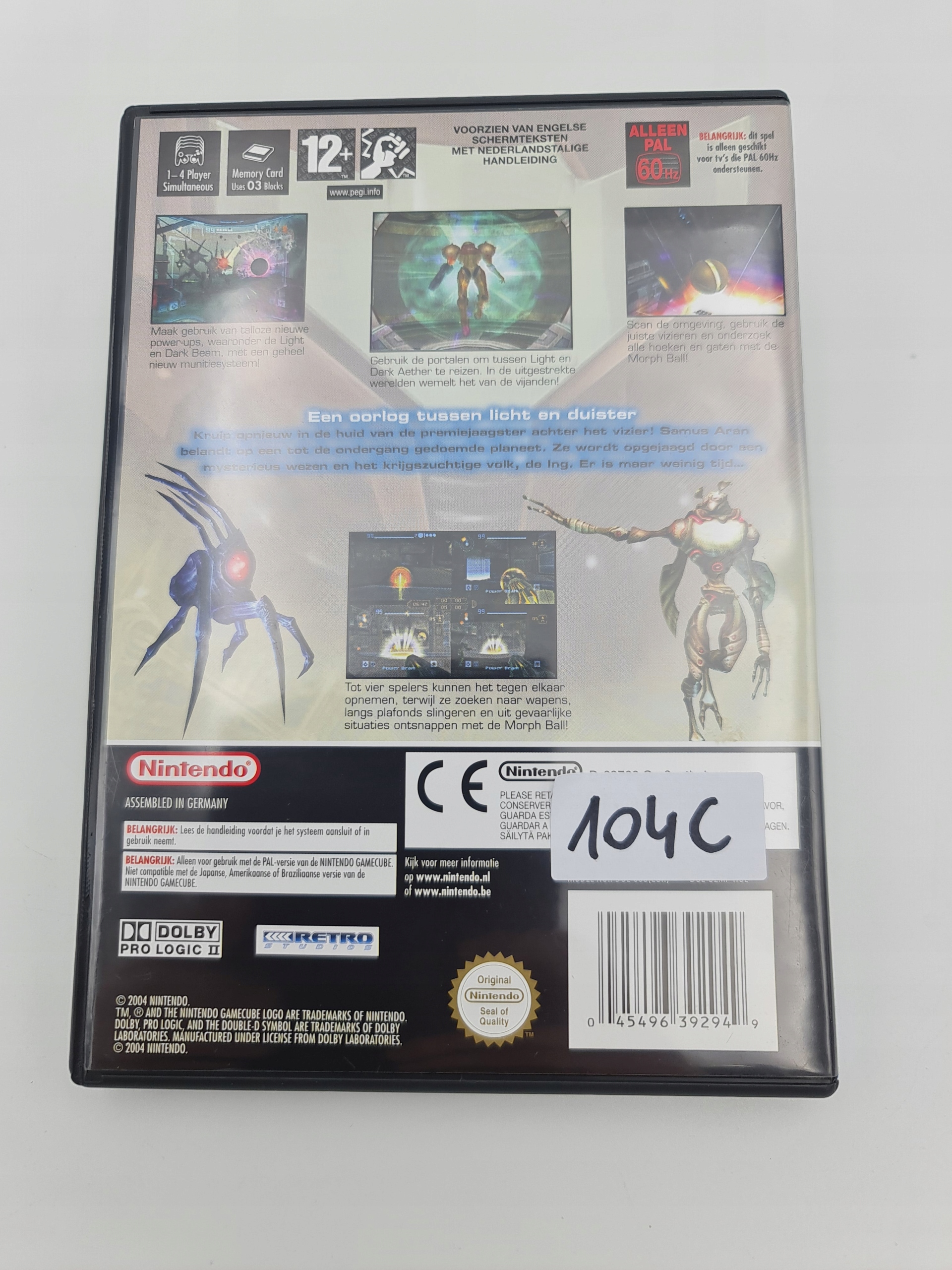 NINTENDO GAMECUBE METROID PRIME 2 ECHOES Producent Nintendo