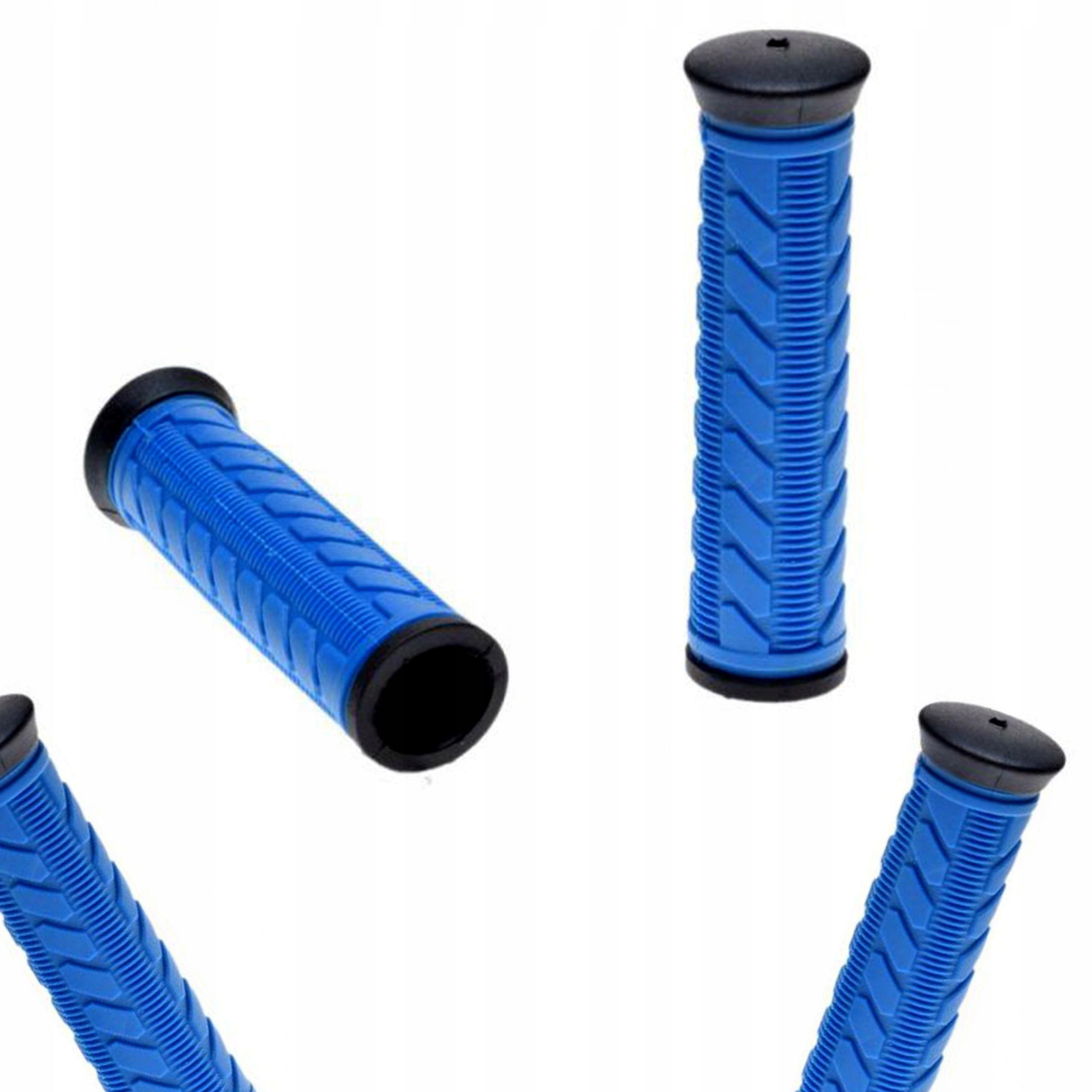 Chwyty Kierownicy V-grip 120MM Gel Niebieskie