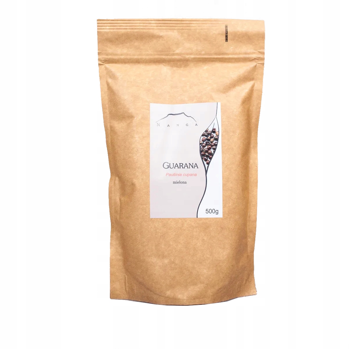 

Guarana w proszku Paullinia cupana Gwarana 500g