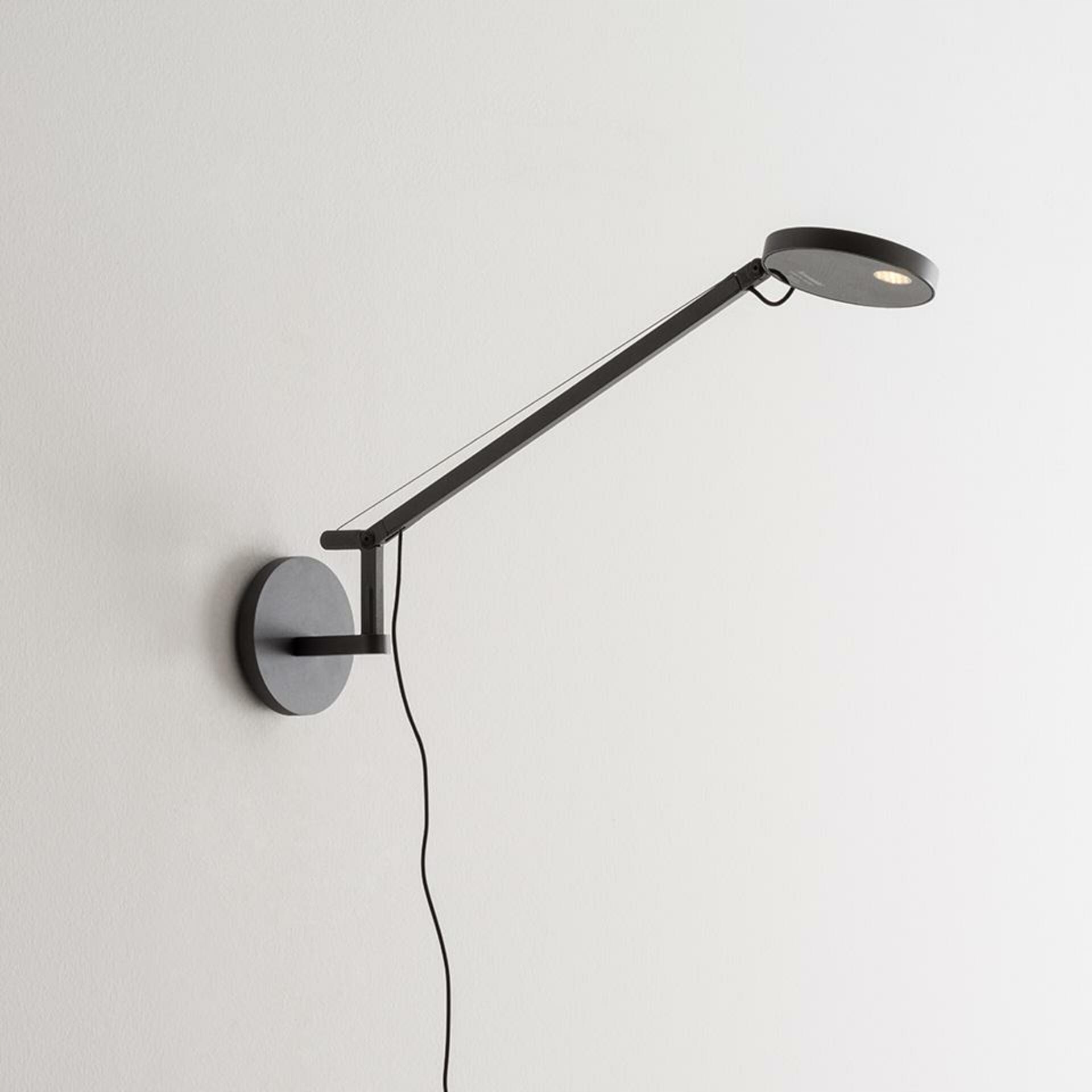 Artemide Demetra Micro nástenné svietidlo 2700K Led antracit 1748W10A