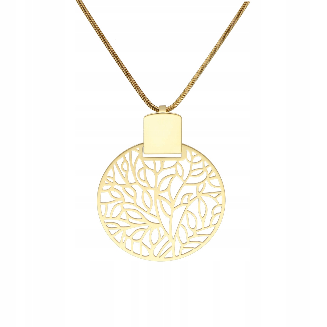 Přívěsek kulatý, ažurový, stříbro pozlacené