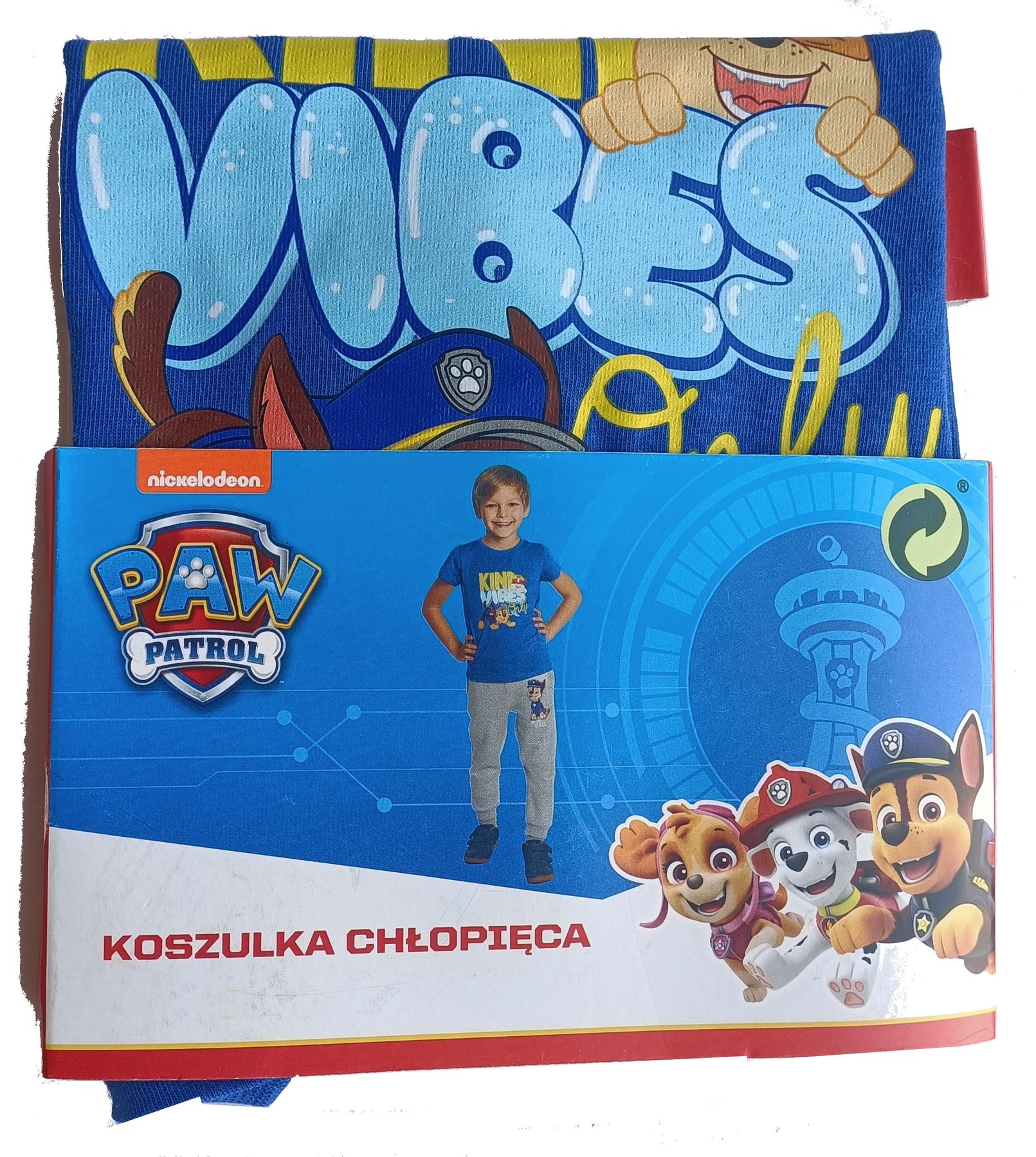 

Koszulka Chłopięca T-Shirt Psi Patrol Paw 98-104
