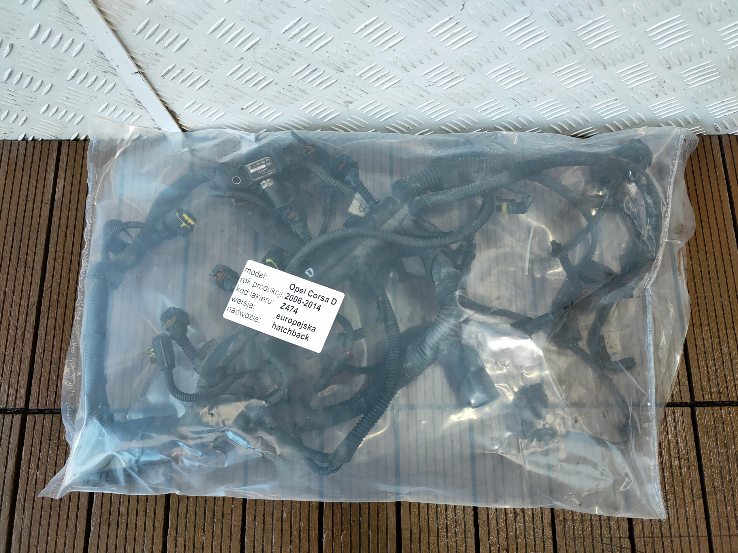OPEL CORSA D 06-14 1.3 CDTI bundle motor wiring 00552186840 OE