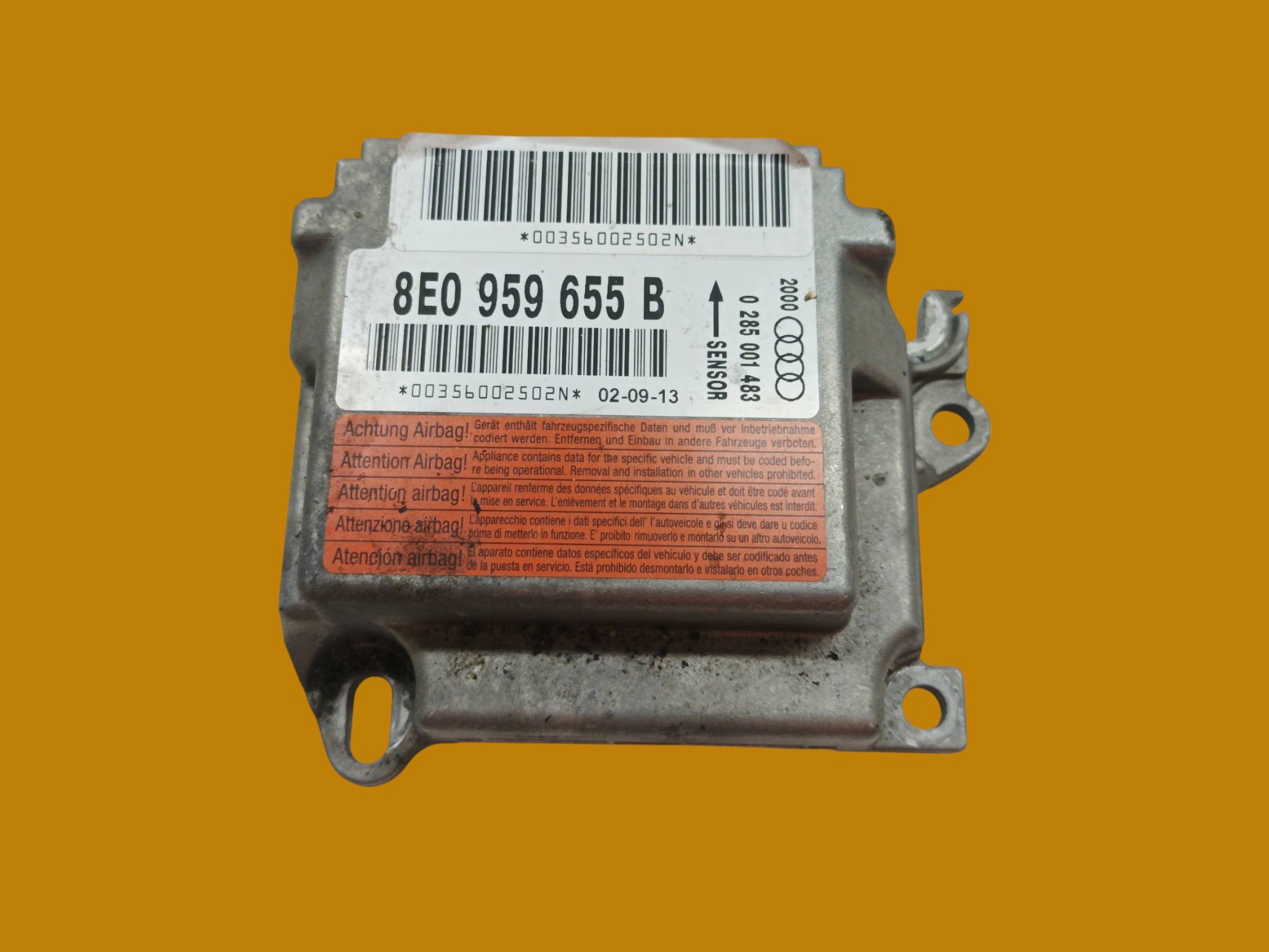 SENSOR AIRBAG 8E0959655B Audi A4 II (2000-2006) B6