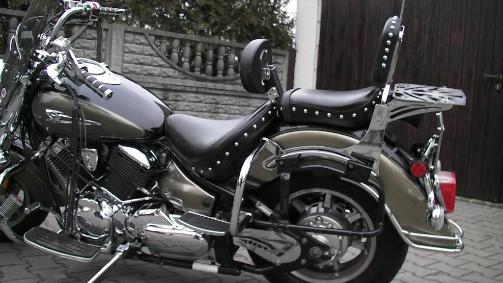 СПИНКА ВОДИТЕЛЯ ПОДВИЖНАЯ YAMAHA DRAG STAR 1100