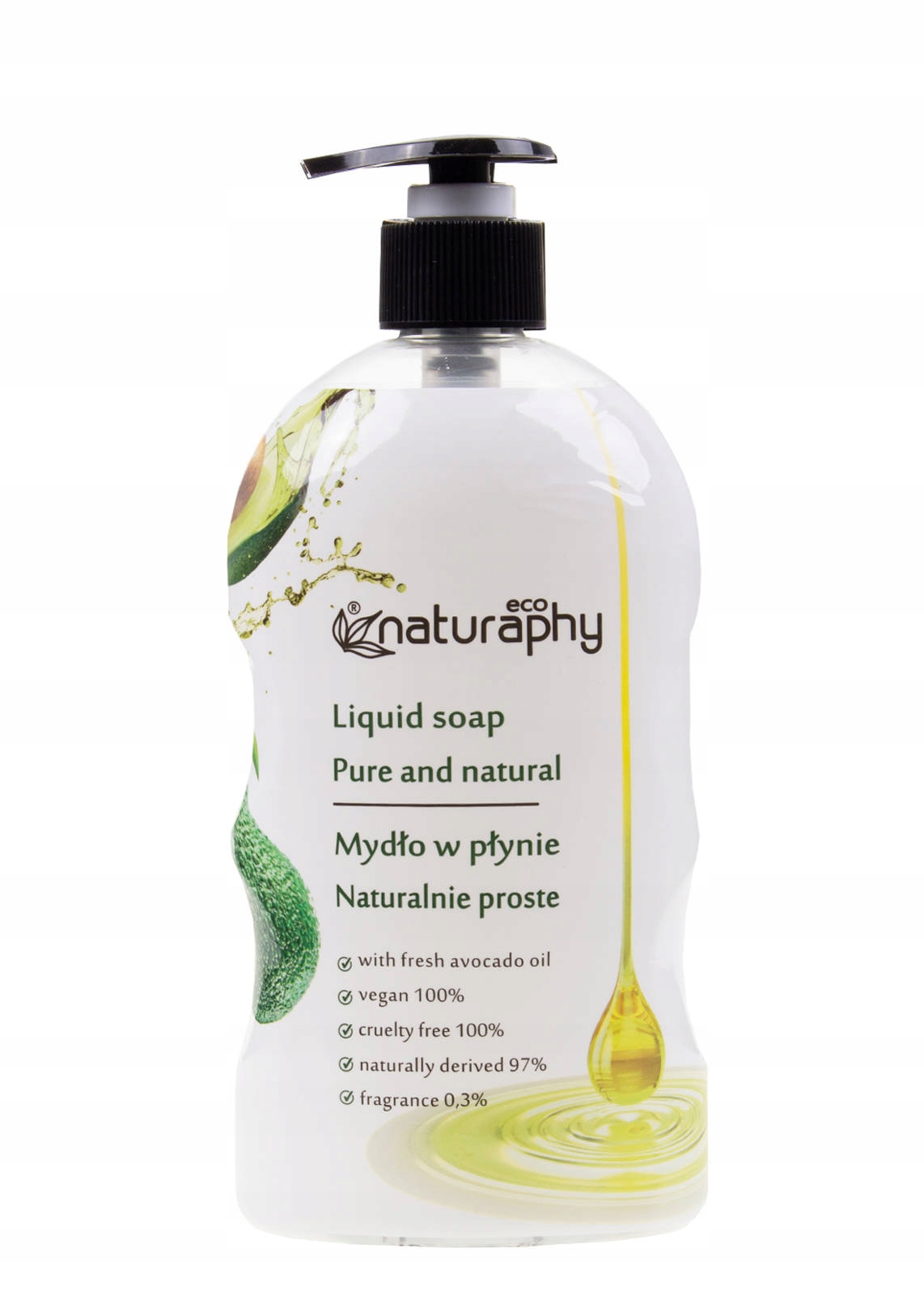 

Mydło w płynie naturalne Eco z olej. awokado 650ml