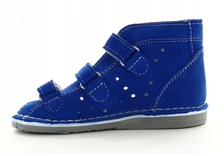 Danielki kapcie profilaktyczne S104 rozm 23 blue Kolor niebieski