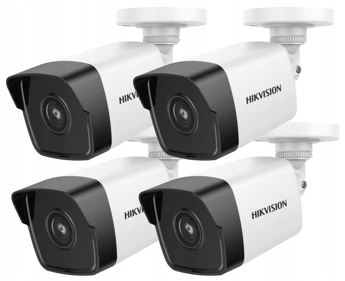 

Kamera Ip 4Mpx Zestaw x4 Hikvision PoE Ir Detekcja