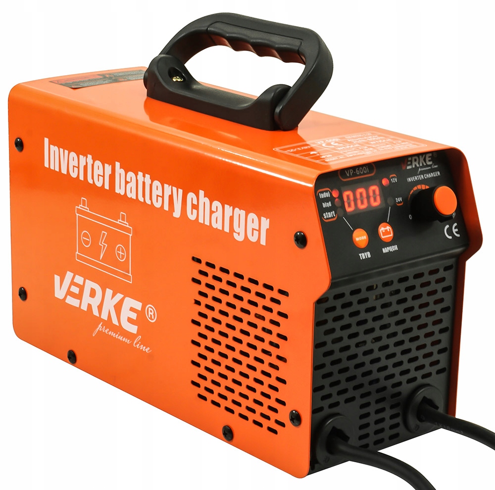 PROSTOWNIK INWERTOROWY Z ROZRUCHEM ŁADOWARKA DO AKUMULATORÓW 12V 24V 80A EAN (GTIN) 5904673571513