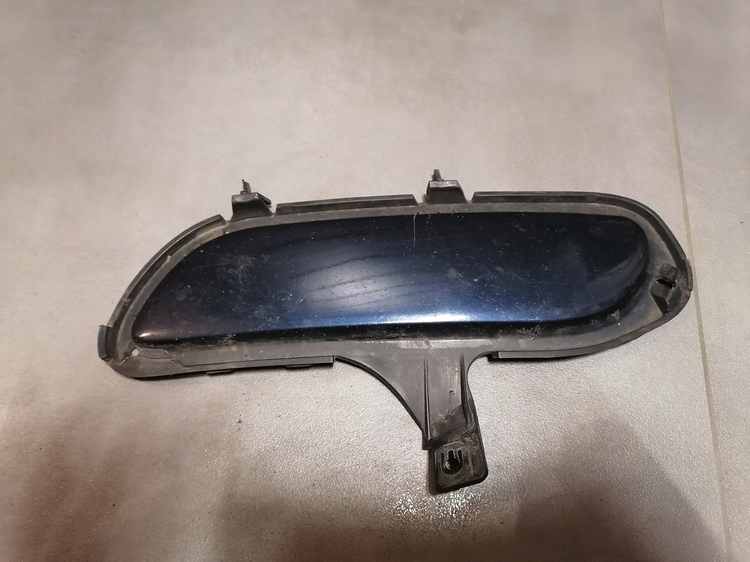PEUGEOT 406 left grid of a bumper 9618753677B