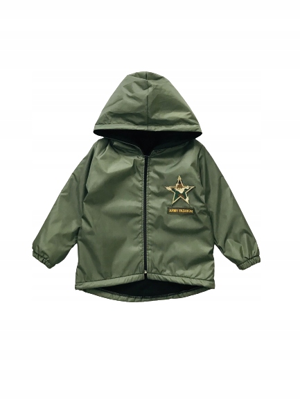 Kurtka chłopięca softshell parka r 140 146 bawełna