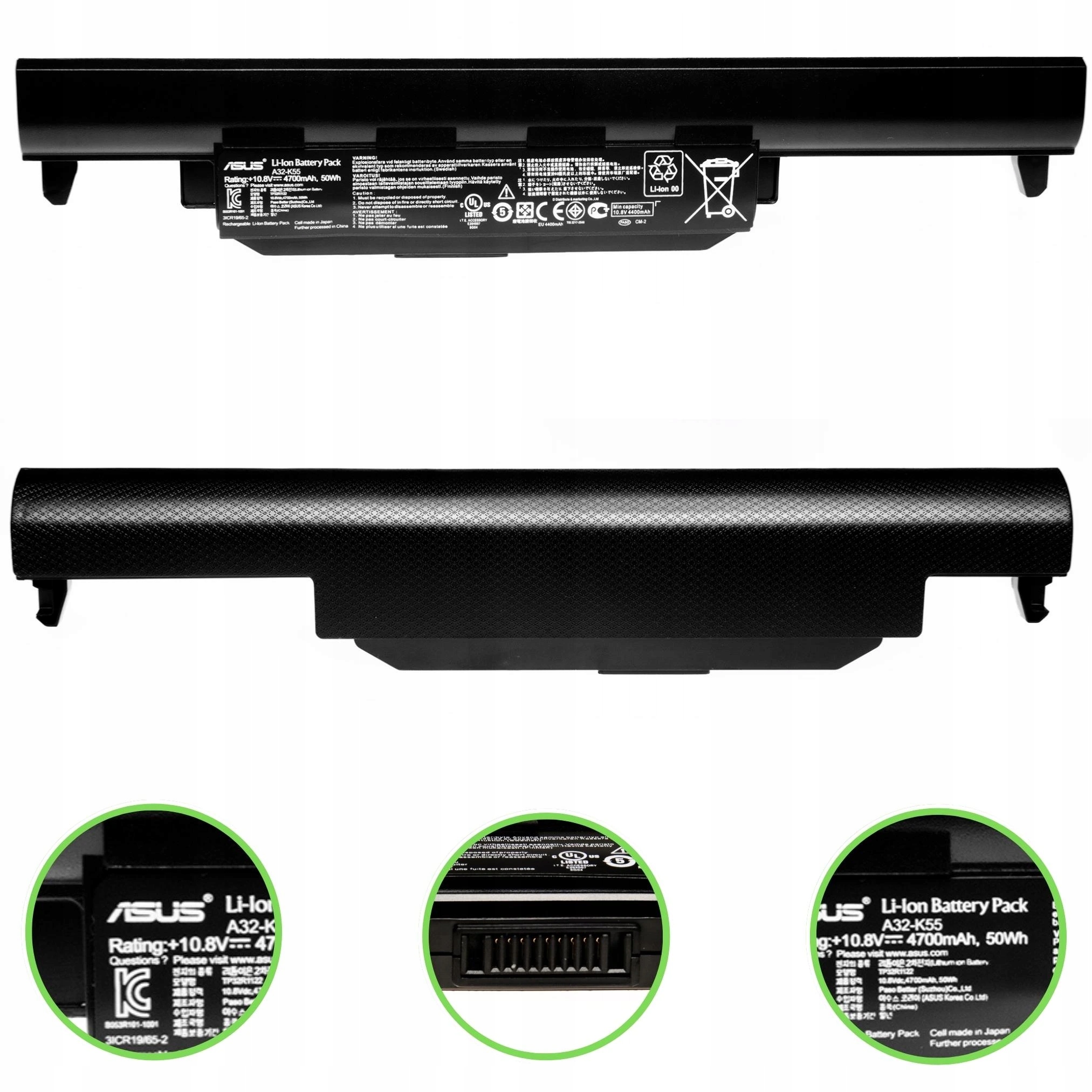 Originál Batéria Asus A32-K55 A45 A55 K45 K55 K75