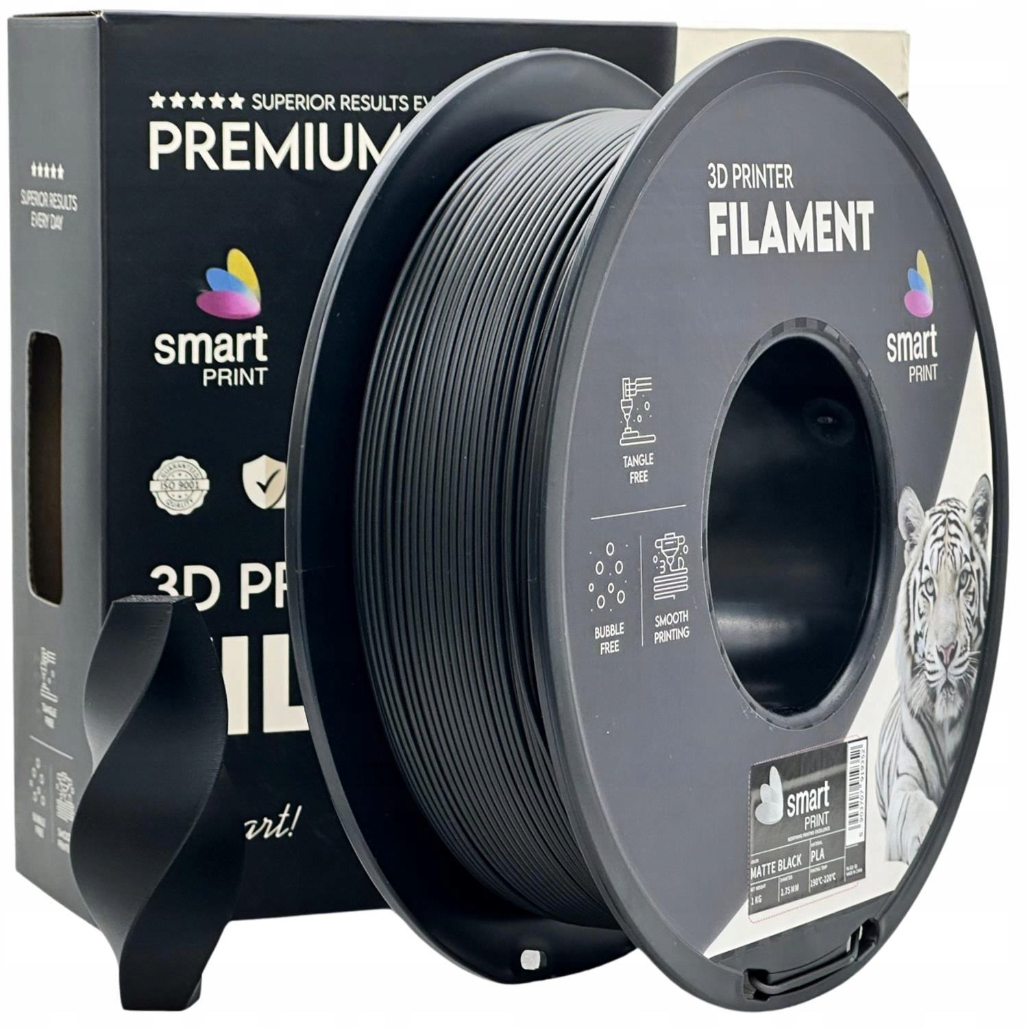 Filament PLA Imagine 1,75 mm 1000 g czarny