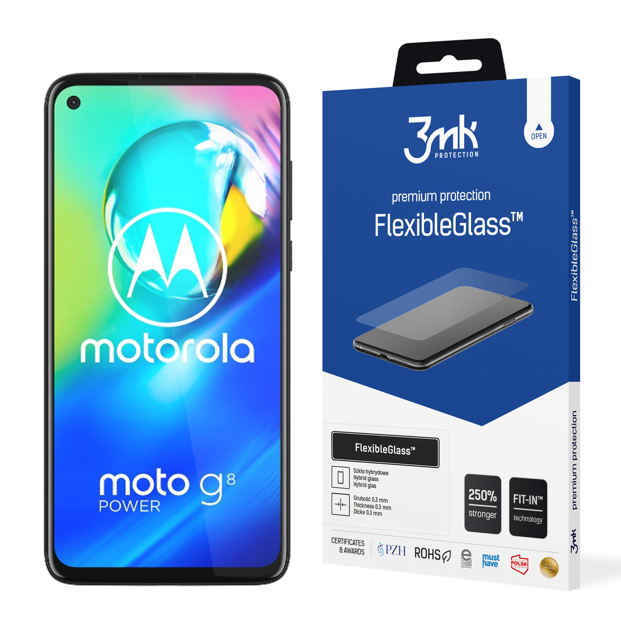 

3MK FlexibleGlass do Motorola Moto G8 Power
