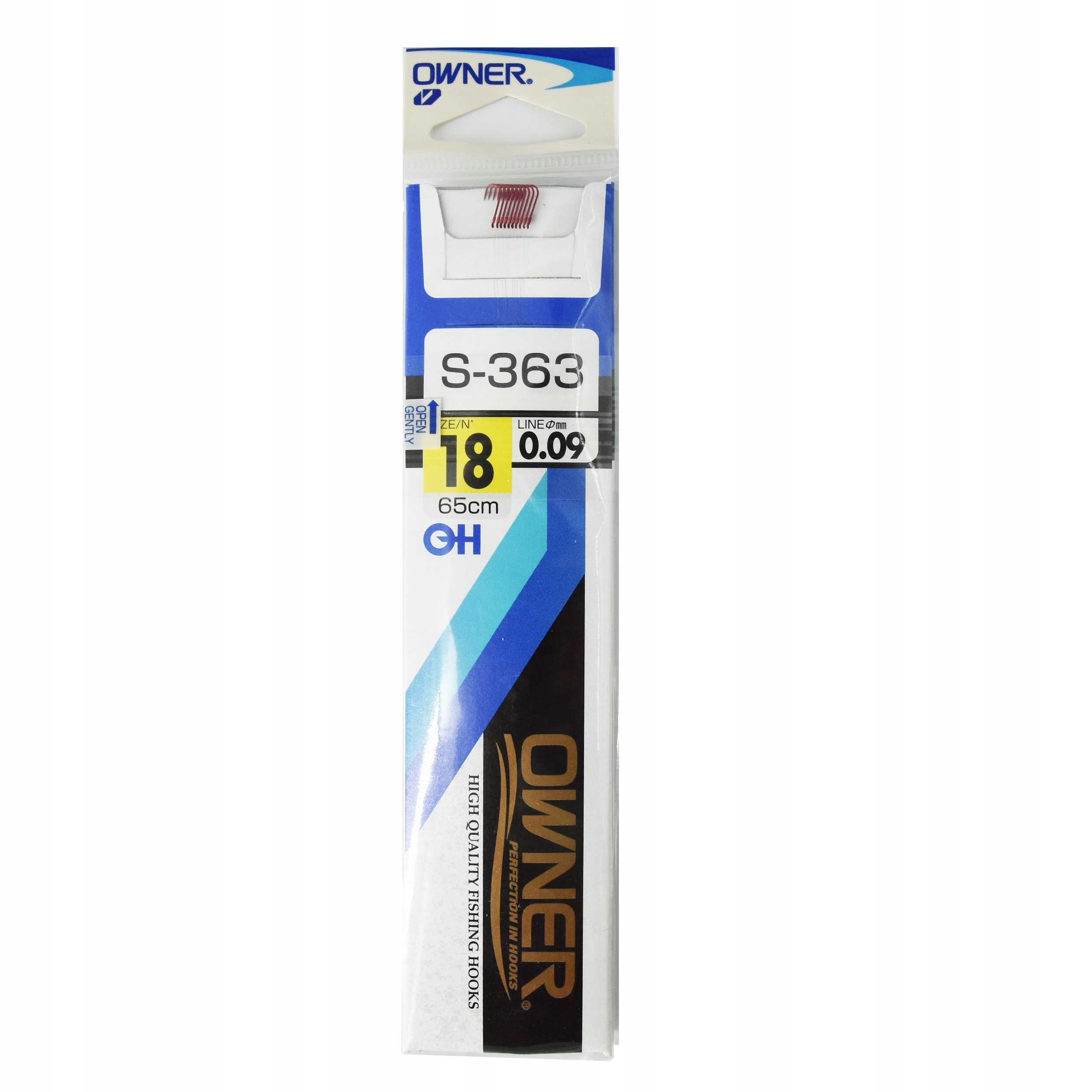 

Haczyki Owner S363/18 Z Przyponami czerwony 10szt