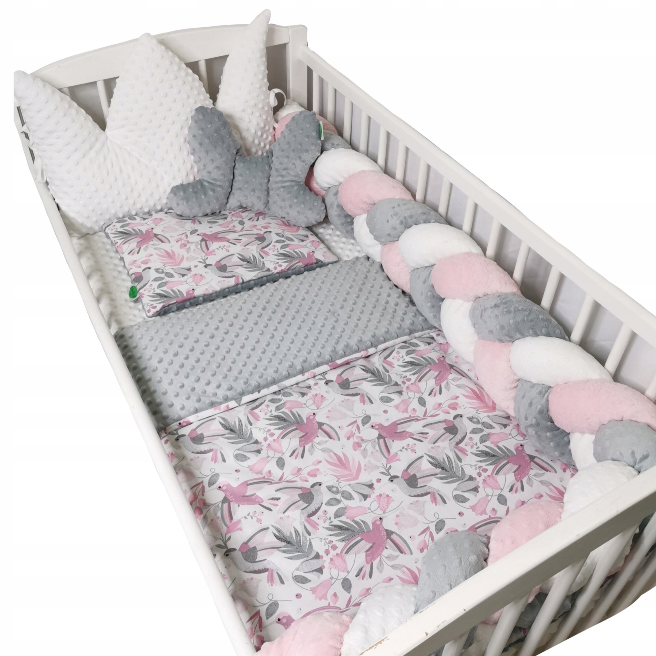 

Zestaw Do Łóżeczka 6 El. Ochraniacz Warkocz 180CM