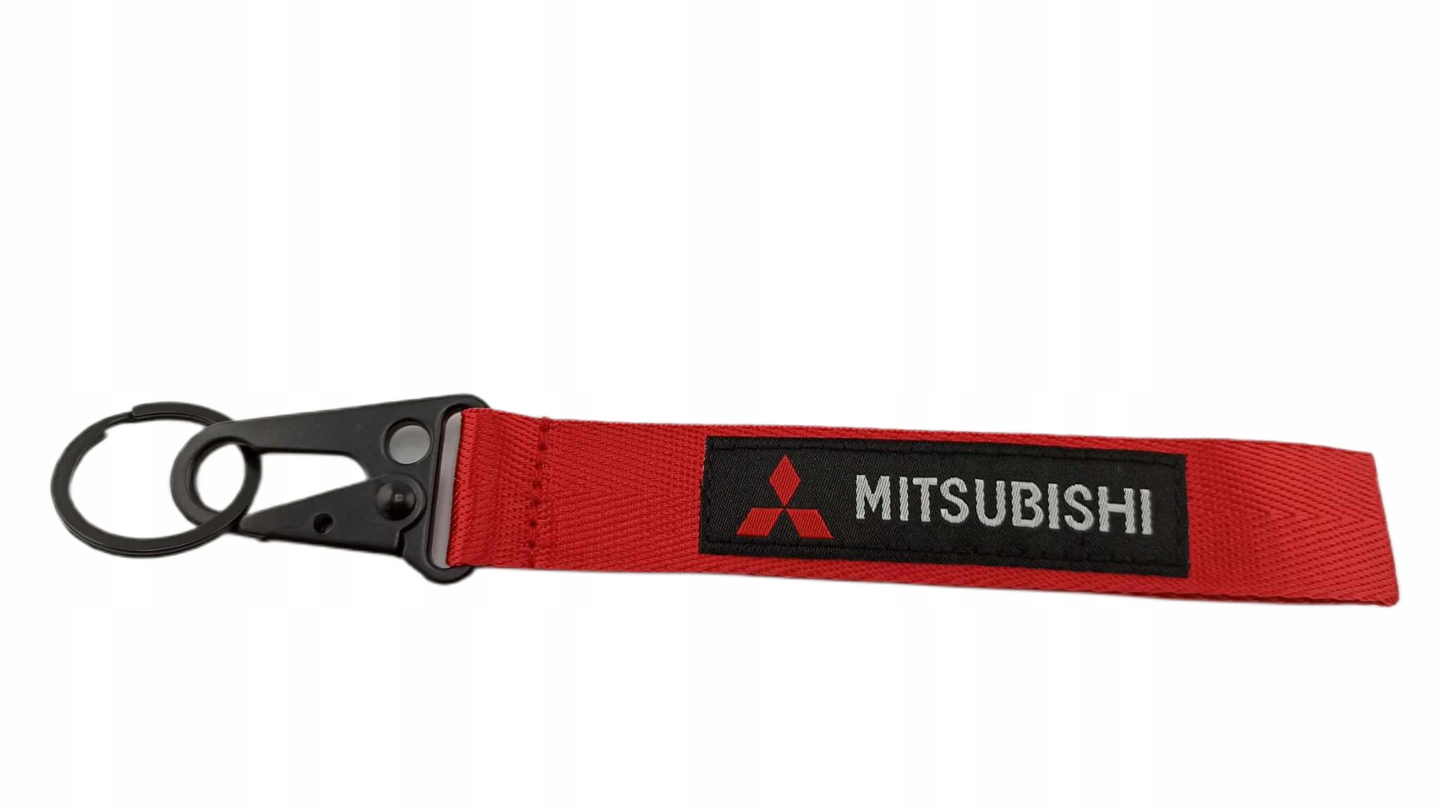 Mitsubishi Smycz Smyczka Do Kluczy Brelok Breloczek Czerwona