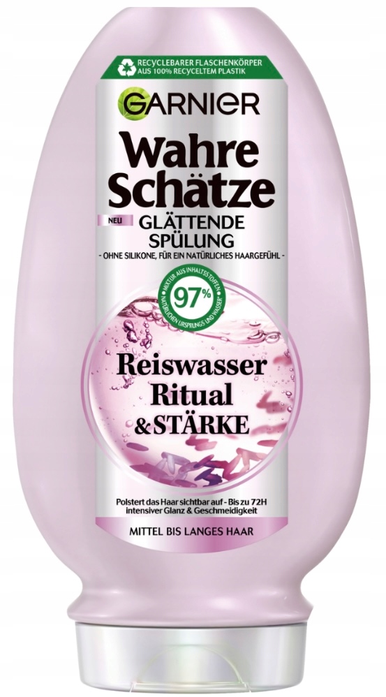 Garnier Wahr Schätze Odrzywka Wygładzająca Ryżowa 200ml
