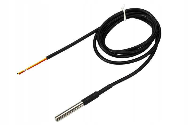 

DS18B20 Czujnik Temperatury Wodoodporny 1METR