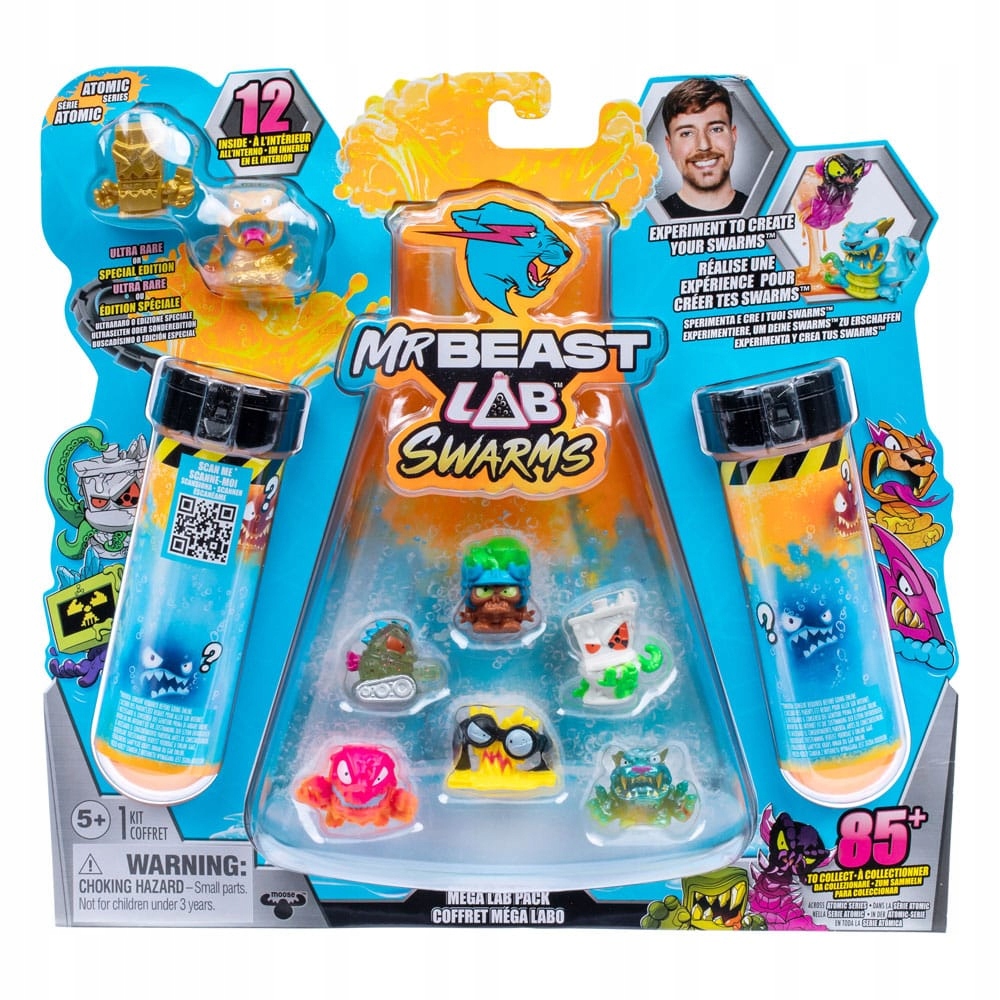 Mr. Beast Lab Swarms 12-Pack 3 cm Figurky Figurka Série 2