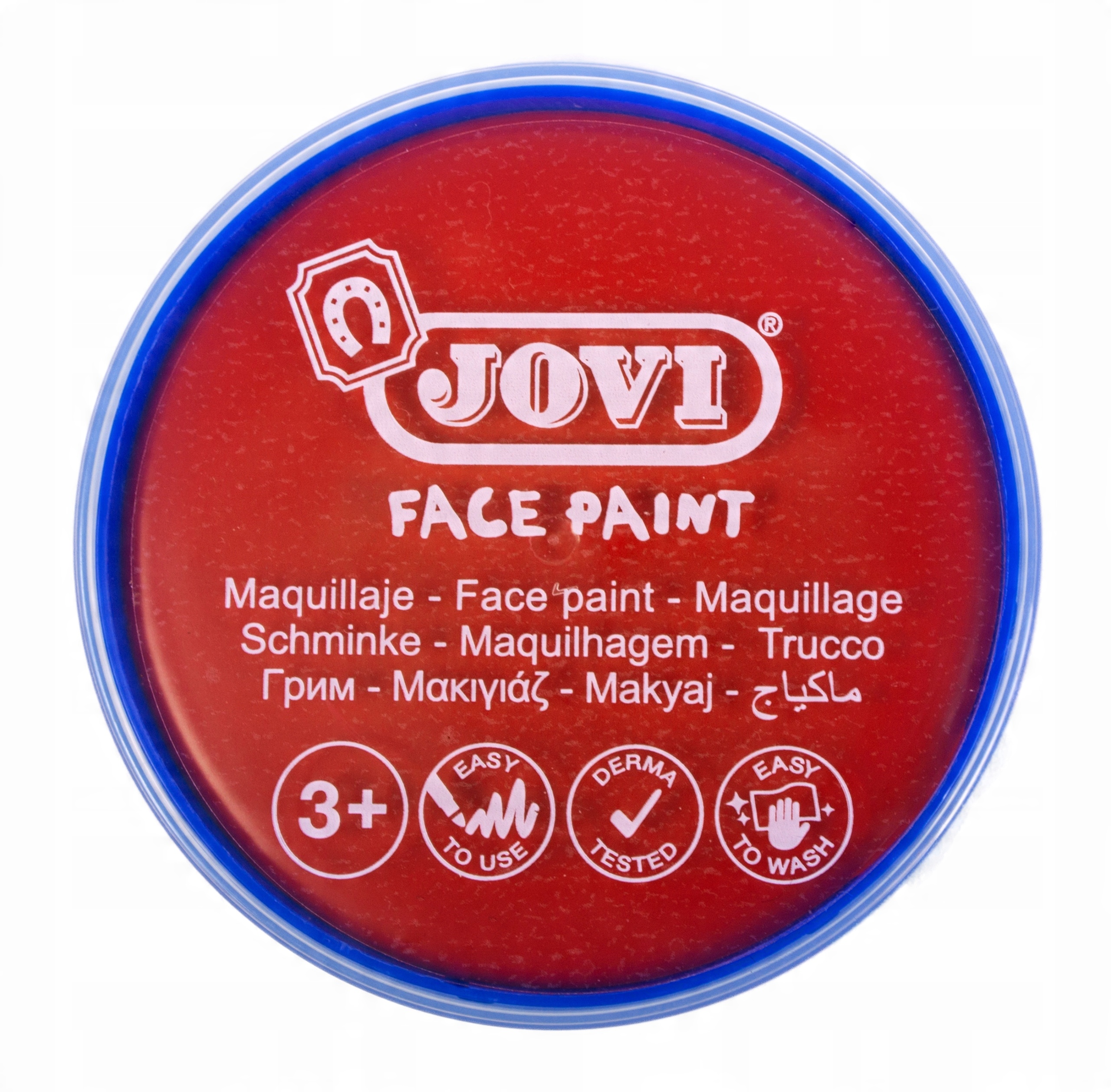 

Farby do malowania twarzy 1szt 20 ml: czerwony(05)